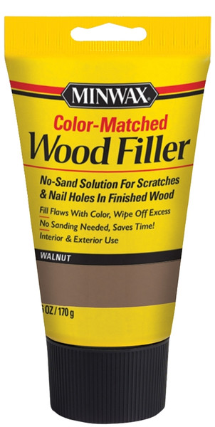Minwax 448530000 Wood Filler, Solid, Walnut, 6 oz [SKU: ORG3995917]