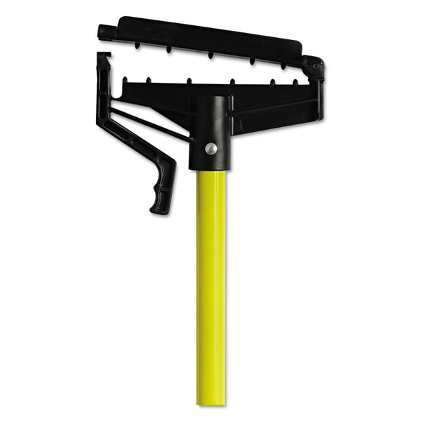 Quick-Change Mop Handle, 60", Fiberglass, Yellow [SKU: DVOCB965166EA]
