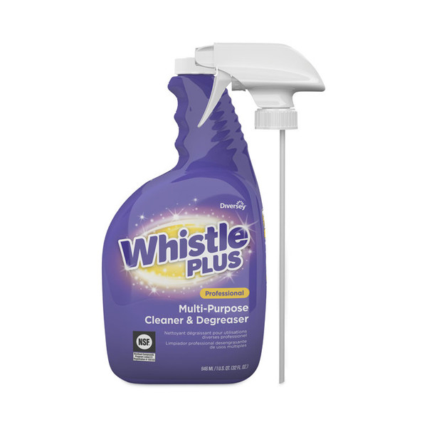 Whistle Plus Professional Multi-Purpose Cleaner and Degreaser, Citrus, 32 oz [SKU: DVOCBD540571EA]