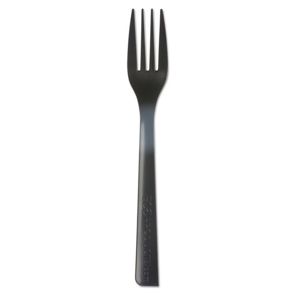 100% Recycled Content Fork - 6", 50/Pack, 20 Pack/Carton [SKU: ECOEPS112]