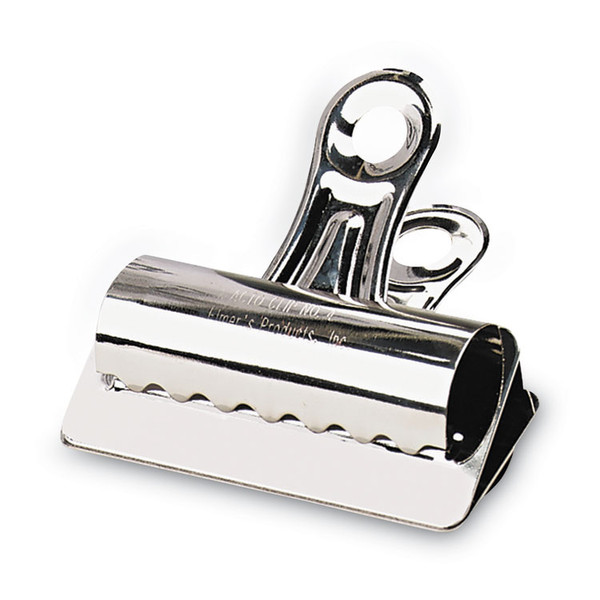 Bulldog Clips, Jumbo, Nickel, 12/Box [SKU: EPI2004LMR]