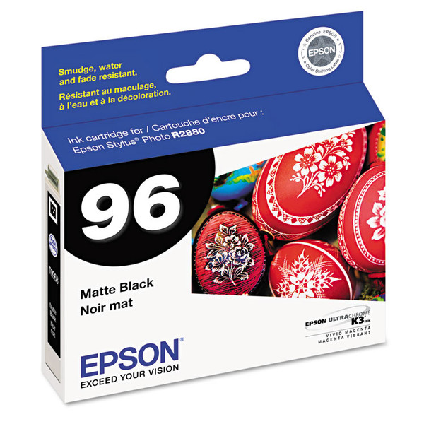 T096820 (96) Ink, 450 Page-Yield, Matte Black [SKU: EPST096820]