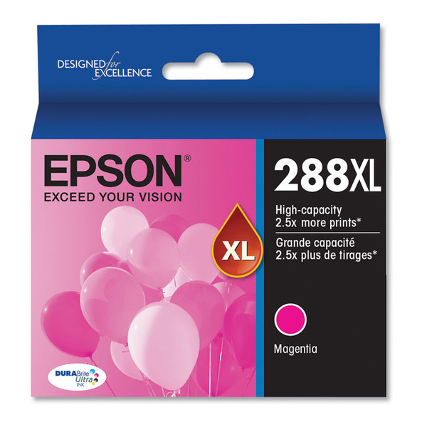 T288XL320-S (T288XL) DURABrite Ultra High-Yield Ink, 450 Page-Yield, Magenta [SKU: EPST288XL320S]