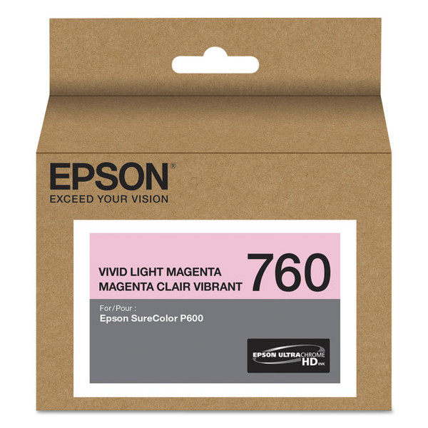 T760620 (760) UltraChrome HD Ink, Vivid Light Magenta [SKU: EPST760620]