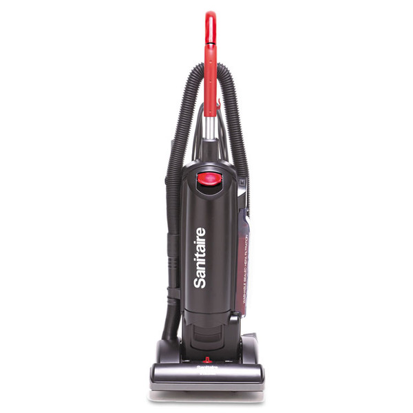 FORCE QuietClean Upright Vacuum SC5713D, 13" Cleaning Path, Black [SKU: EURSC5713D]