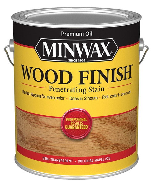 Minwax Wood Finish 71005000 Wood Stain, Colonial Maple, Liquid, 1 gal, Can [SKU: ORG8965196]
