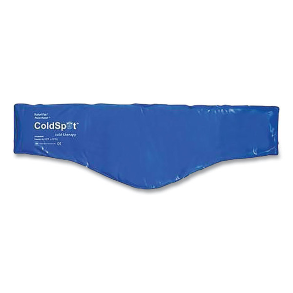 ColdSpot Reusable Cold Therapy Pack, Neck Contour, 23 x 6, Blue Vinyl [SKU: FAE11100112]