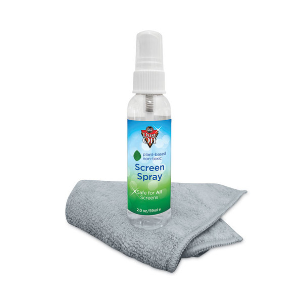 Laptop Computer Cleaning Kit, 50 mL Spray/Microfiber Cloth [SKU: FALDPTC]