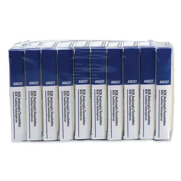 Antiseptic Wipe Refill for ANSI-Compliant First Aid Kits, 100/Pack [SKU: FAOAN337]