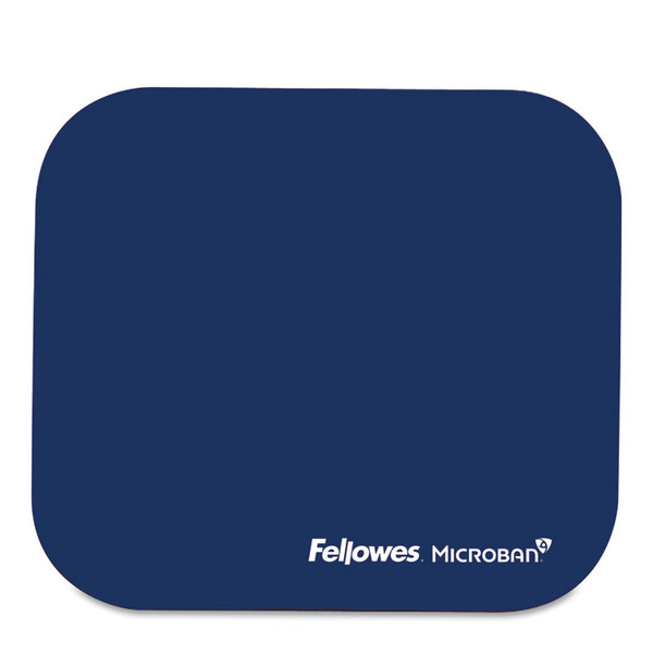 Mouse Pad with Microban Protection, 9 x 8, Navy [SKU: FEL5933801]