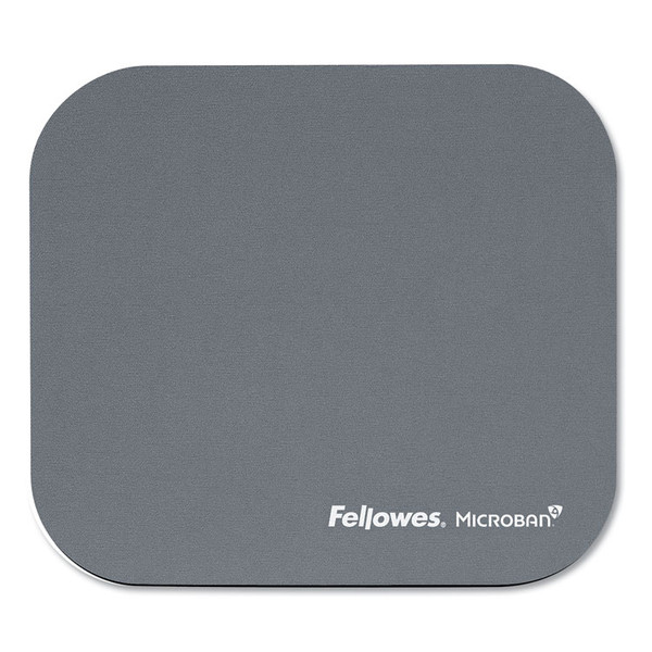 Mouse Pad with Microban Protection, 9 x 8, Graphite [SKU: FEL5934001]