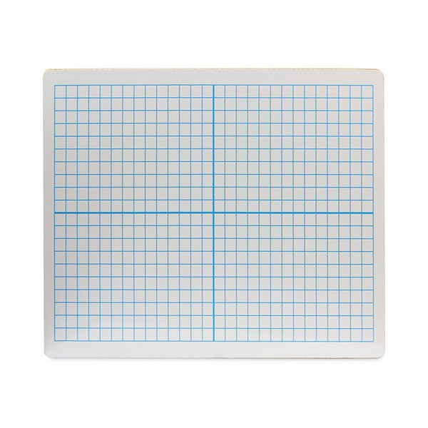 Graphing Two-Sided Dry Erase Board, 12 x 9, XY Axis Front, White Back, 12/Pack [SKU: FLP11200]