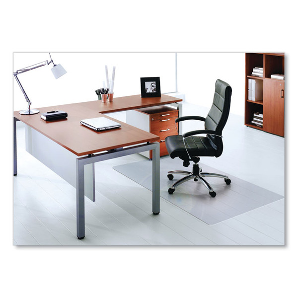 Cleartex Ultimat Polycarbonate Chair Mat for Hard Floors, 48 x 53, Clear [SKU: FLRER1213419ER]