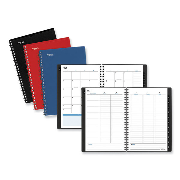 Academic Year Weekly/Monthly Planner, 8.5 x 5.5, Randomly Assorted Cover Colors, 12-Month (July to June): 2022 to 2023 [SKU: FVSCAW4510023]