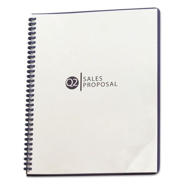 ProClick Pre-Punched Cover, Clear, 11.75 x 8.5, Punched, 25/Pack [SKU: GBC2020040]