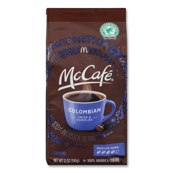 Ground Coffee, Colombian, 12 oz Bag [SKU: GMT6346EA]