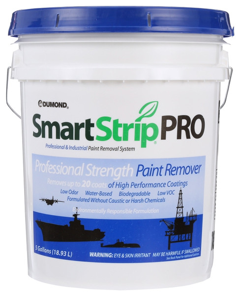 Smart Strip PRO 3350N Professional Paint Remover, Liquid, Aromatic, White, 5 gal, Pail [SKU: ORG3935186]