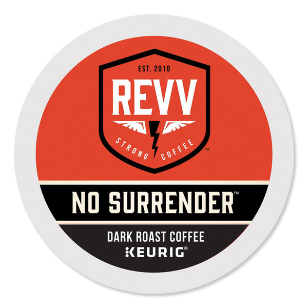 NO SURRENDER K-Cup, Dark Roast, K-Cup, 24/Box [SKU: GMT6873]