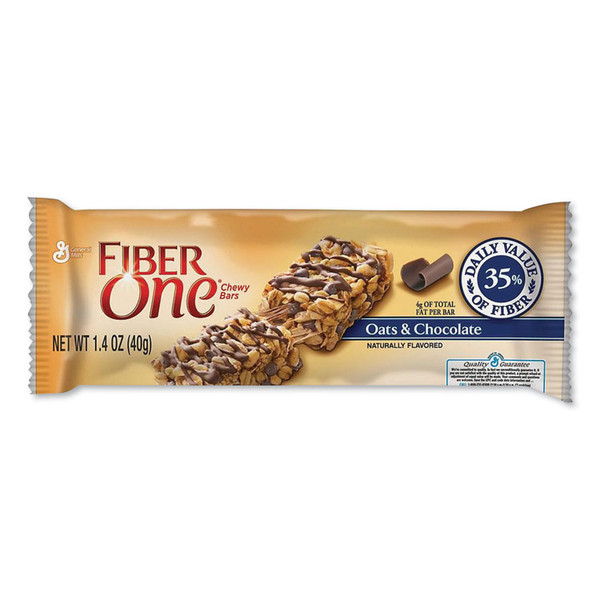 Chewy Bars, Oats and Chocolate, 1.4 oz, 16/Box [SKU: GNM14562]