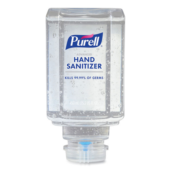 Advanced Gel Hand Sanitizer, Clean Scent, For ES1, 450 mL Refill, Clean Scent, 6/Carton [SKU: GOJ445006CT]