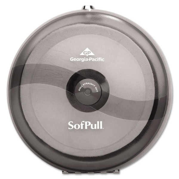 SofPull High-Capacity Center-Pull Tissue Dispenser, 10.5 x 6.75 x 10.5, Smoke [SKU: GPC56501]