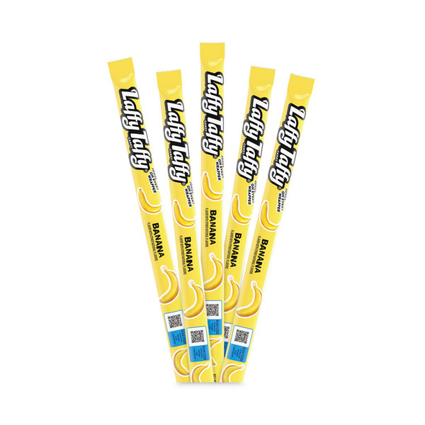 Laffy Taffy Ropes, Banana, 0.81 oz Individually Wrapped Bar, 24/Pack, Delivered in 1-4 Business Days [SKU: GRR20900065]