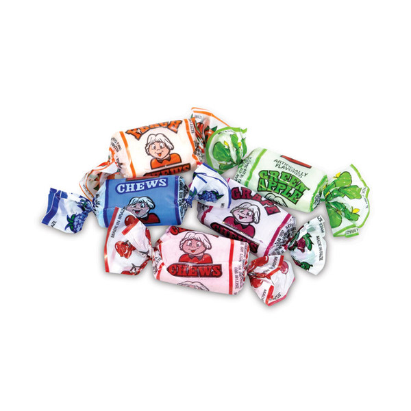 Assorted Fruit Chews, 1.5 lb Bag, Approx. 240 Pieces, Delivered in 1-4 Business Days [SKU: GRR20901227]