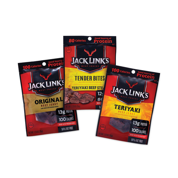 Beef Jerky Variety Pack,1.5 oz, 9/Box, Delivered in 1-4 Business Days [SKU: GRR22000411]