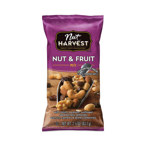 Nut and Fruit Mix, 2.25 oz Pouch, 8 Count, Delivered in 1-4 Business Days [SKU: GRR29500001]
