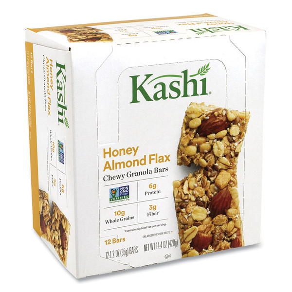 Chewy Granola Bars, Honey Almond Flax, 1.2 oz Bar, 12 Bars/Box, 2 Boxes/Pack, Delivered in 1-4 Business Days [SKU: GRR29500065]