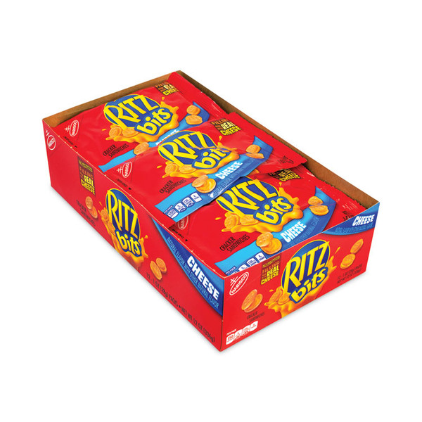 Ritz Bits Cheese Sandwich Crackers, 1 oz Pouch, 48 Pouches/Box, Delivered in 1-4 Business Days [SKU: GRR30400071]
