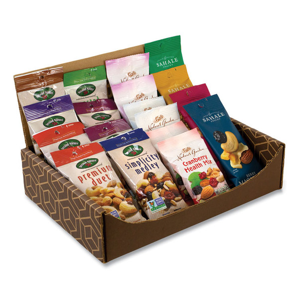 Healthy Mixed Nuts Snack Box, 18 Assorted Snacks, Delivered in 1-4 Business Days [SKU: GRR70000046]