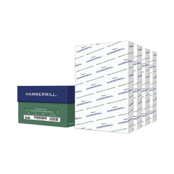 Premium Color Copy Cover, 100 Bright, 80 lb Cover Weight, 18 x 12, 250 Sheets/Pack, 4 Packs/Carton [SKU: HAM133200]