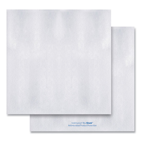 Bio-Shield Dinner Napkins, 1-Ply, 17 x 17, 8.5 x 8.5 Folded, White, 300/Carton [SKU: HFM253264]