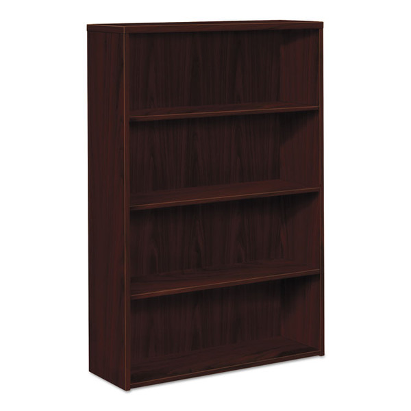 10500 Series Laminate Bookcase, Four-Shelf, 36w x 13.13d x 57.13h, Mahogany [SKU: HON105534NN]