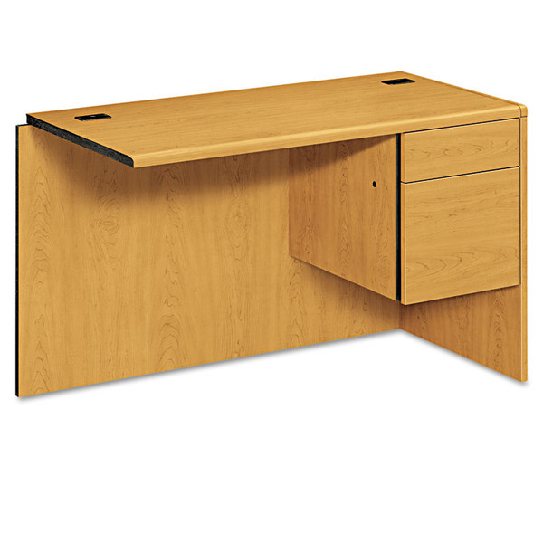 10700 "L" Workstation Return, Right 3/4 Pedestal, 48w x 24d x 29.5h, Harvest [SKU: HON10715RCC]