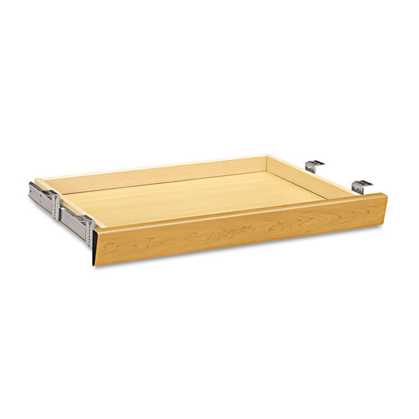 Laminate Angled Center Drawer, 26w x 15.38d x 2.5h, Harvest [SKU: HON1526C]