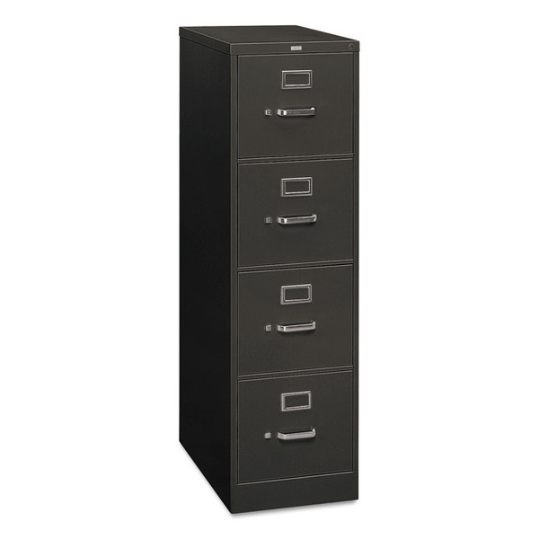 310 Series Vertical File, 4 Letter-Size File Drawers, Charcoal, 15" x 26.5" x 52 [SKU: HON314PS]
