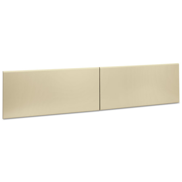 38000 Series Hutch Flipper Doors For 72"w Open Shelf, 36w x 15h, Putty [SKU: HON387215LL]