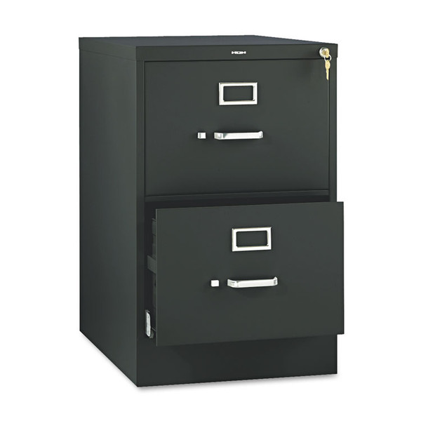 510 Series Vertical File, 2 Legal-Size File Drawers, Black, 18.25" x 25" x 29 [SKU: HON512CPP]