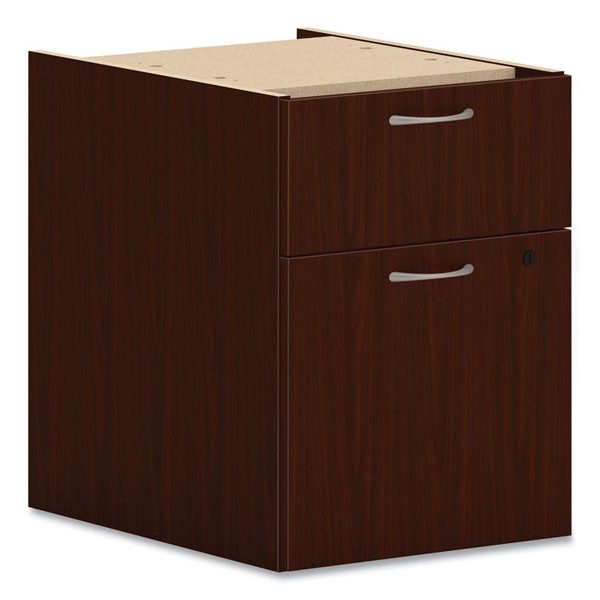 Mod Hanging Pedestal, Left or Right, 2-Drawers: Box/File, Legal/Letter, Traditional Mahogany, 15" x 20" x 20 [SKU: HONPLPHBFLT1]