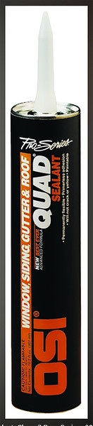OSI 827837 Advanced Formula Sealant, Clear, 7 days Curing, 20 to 100 deg F, 10 oz Cartridge [SKU: ORG6965461]