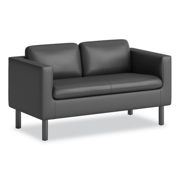 Parkwyn Series Loveseat, 53.5w x 26.75d x 29h, Black [SKU: HONVP3LLOVEBLK]