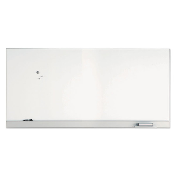 Polarity Magnetic Dry Erase White Board, Coated Steel, 96 x 46, Aluminum Frame [SKU: ICE31280]