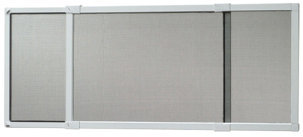 NEW YORK WIRE FSP8556-U Window Screen, 15 in L, 20 to 37 in W, Aluminum/Fiberglass, Charcoal [SKU: ORG7193857]