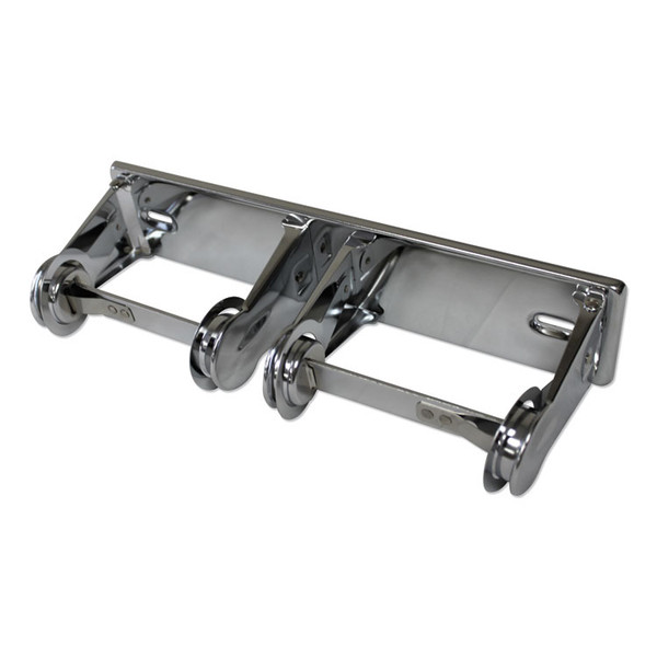 Double Roll Toilet Tissue Dispenser, 12.3 x 4.25 x 2.7, Chrome, 1 Dozen [SKU: IMP2501CT]