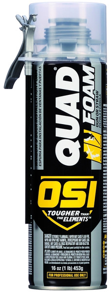 OSI Quad 1927125 Foam Sealant, Tan, 16 oz [SKU: ORG8976318]