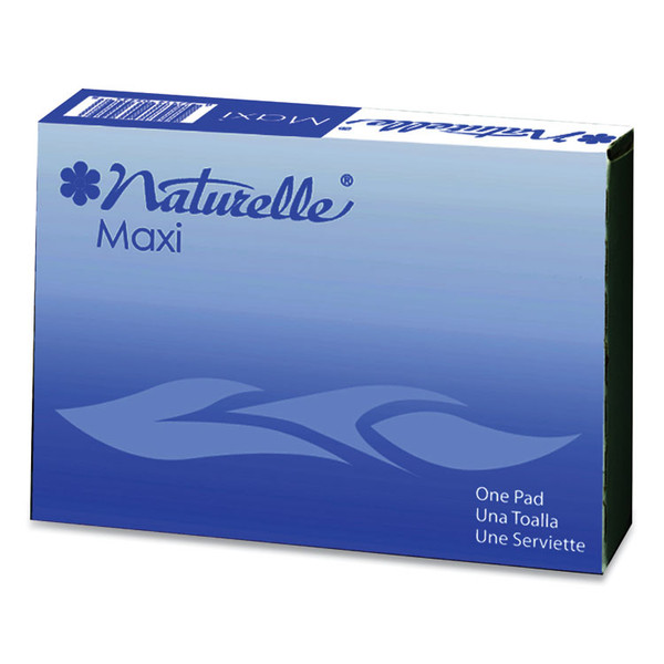Naturelle Maxi Pads, #4 For Vending Machines, 250 Individually Wrapped/Carton [SKU: IMP25130973]