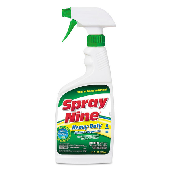 Heavy Duty Cleaner/Degreaser/Disinfectant, Citrus Scent, 22 oz Trigger Spray Bottle, 12/Carton [SKU: ITW26825]