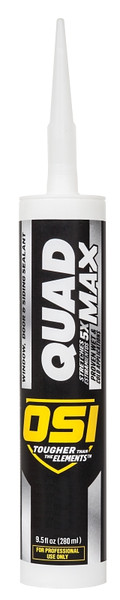 OSI QUAD MAX 1869371 Sealant, Beige, -14 to 158 deg F, 9.5 oz Cartridge [SKU: ORG7095672]